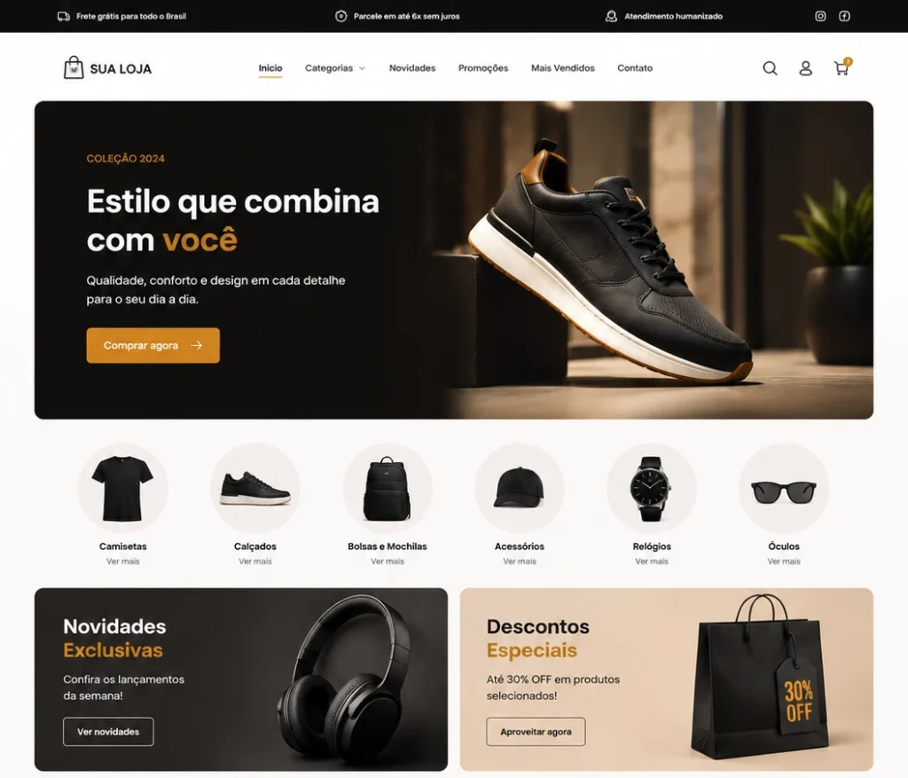 Loja Virtual de Modas